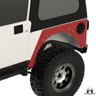 Pelne oslony naroznikow, para, TJ Wrangler METALCLOAK