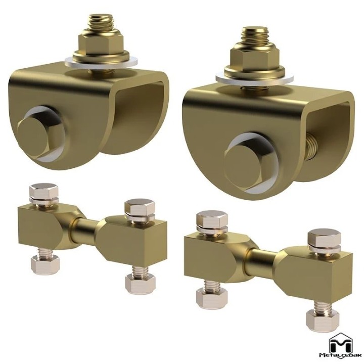Gorne przednie mocowania amortyzatorow 6Pak, TJ/LJ METALCLOAK