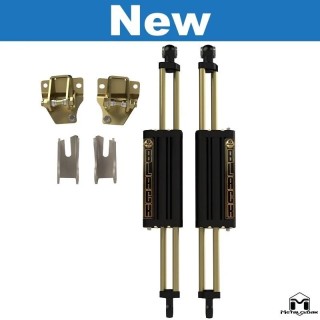 Amortyzatory 6Pak BLACK tylne 3,5", para, TJ/LJ METALCLOAK