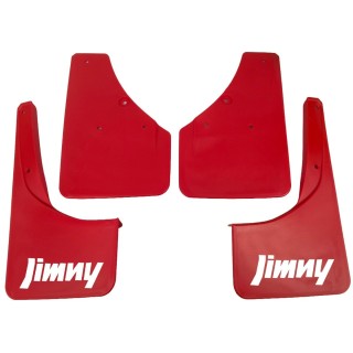 Chlapacze Suzuki Jimny JB74 czerwone - komplet 4 szt.