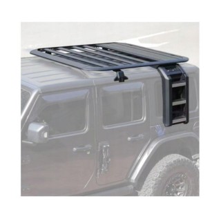 Bagażnik Platforma Aluminiowa z Drabinką Teleskopową Wrangler JL 2D Nomadtech