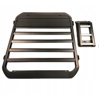 Bagażnik Dachowy Aluminium Wrangler JL 4D z Drabinką