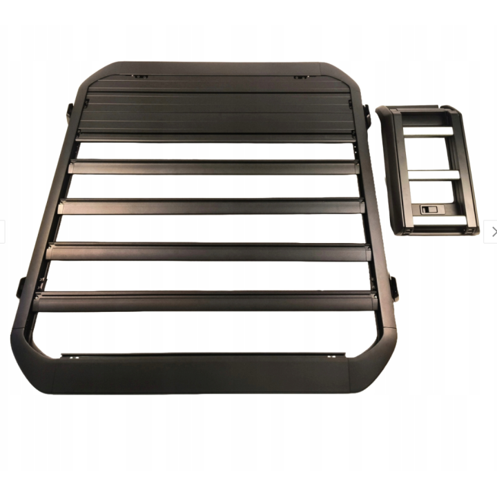 Bagażnik Dachowy Aluminium Wrangler JL 4D z Drabinką