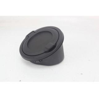 Locking Fuel Door Jeep Wrangler JL, Black Aluminum