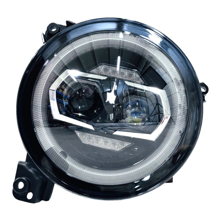Reflektory LED 9″ Wrangler JL / Gladiator, para – Nomadtech - ujęcie 5