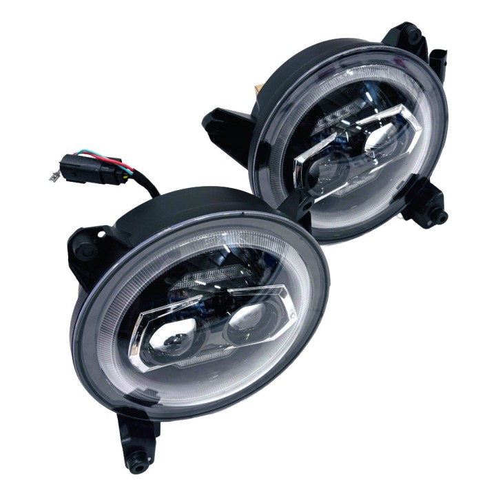 Reflektory LED 9″ Wrangler JL / Gladiator, para – Nomadtech - ujęcie 6