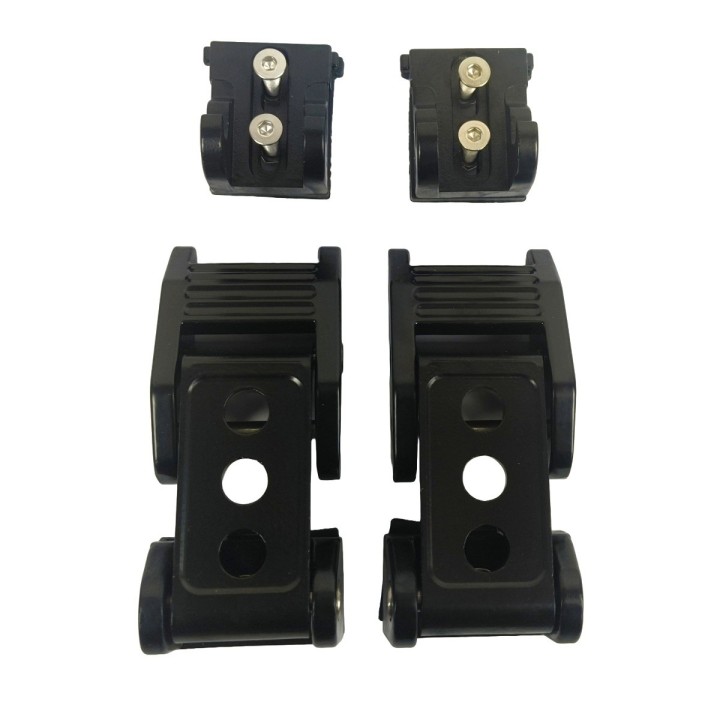 Aluminiowe zamki maski Jeep Wrangler JL | Nomadtech