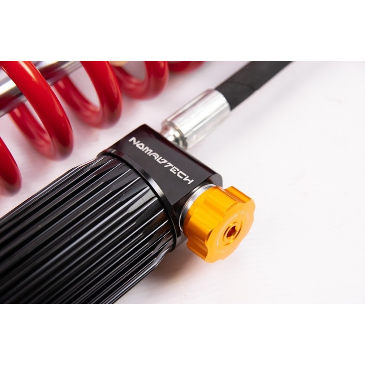 Coilover NOMADTECH 12" / 2,25" ze zbiornikiem i regulacją