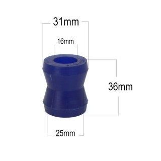 Tuleja amortyzatora EFS, poliuretan 80 Duro, otwór 16 mm — Jeep Grand Cherokee ZJ/WJ EFS4WD - ujęcie 2