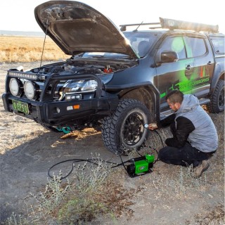 Kompresor przenośny EFS 12V, 160 l/min — wąż 5 m z manometrem EFS4WD - ujęcie 2