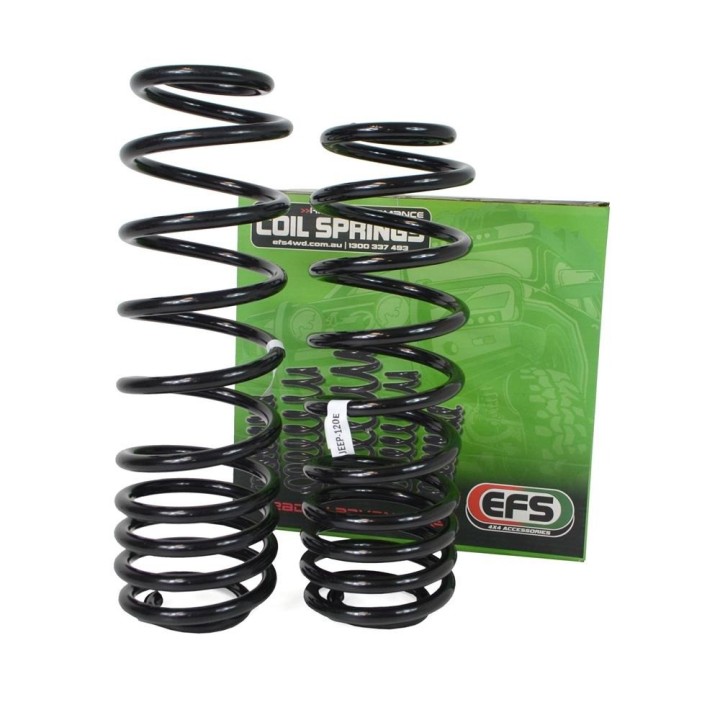 Sprężyny tylne EFS Heavy Duty, lift 50 mm, komplet — Jeep Wrangler JL od 2018 EFS4WD