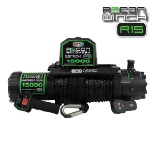 Wyciągarka EFS Recon 15 — 6800 kg, 12 V, lina 25 m