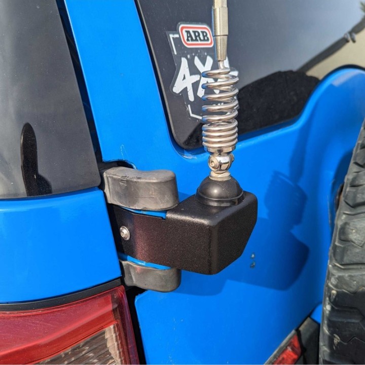 CB Antenna Bracket for Toyota FJ Cruiser - Bison Gear