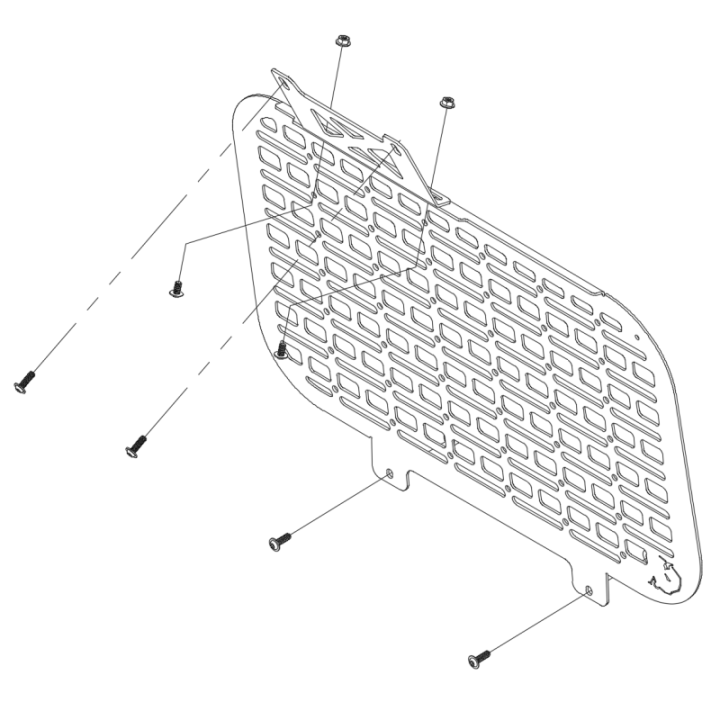 Panel MOLLE wewnętrzny Suzuki Jimny JB74 od 2018 lewy