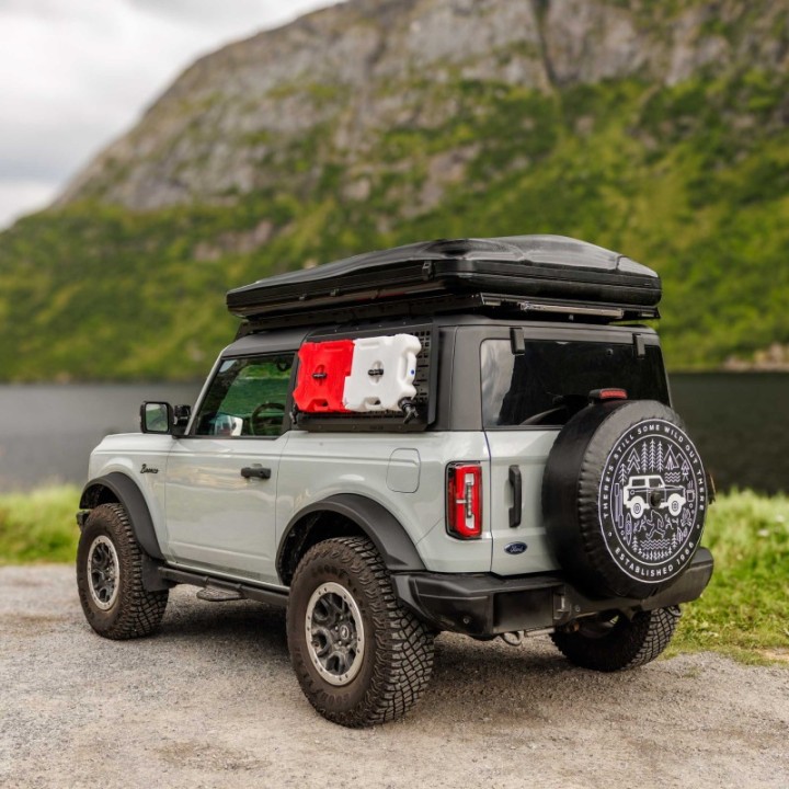 External MOLLE Panel Ford Bronco 6G 2-Door - Right Side