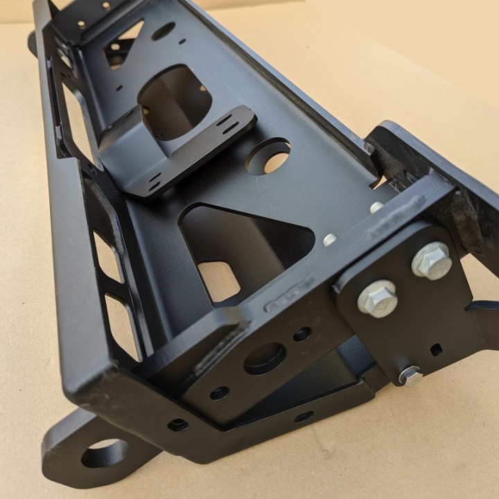 Steel Winch Mount Front Bumper for Toyota FJ Cruiser