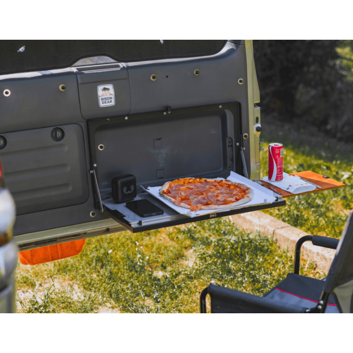 Universal Drop-Down Tailgate Table 630 x 330 mm MOLLE
