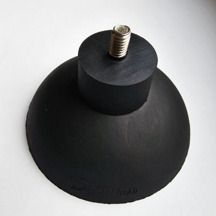 Gumowa przyssawka do paneli MOLLE Bison Gear, śr. 8 cm