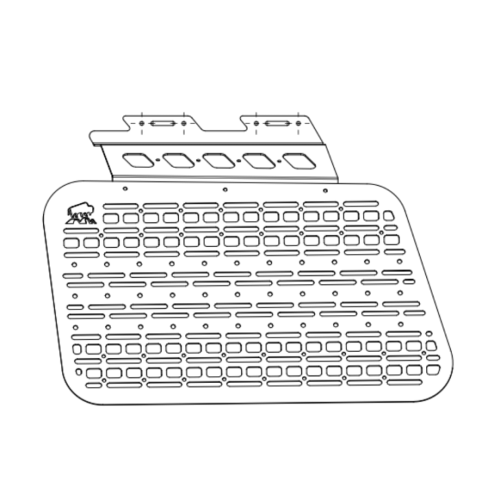 Panel MOLLE zewnętrzny lewy Land Cruiser 250 i GX550