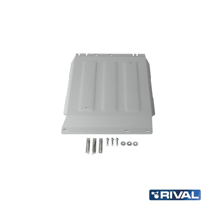 Osłona skrzyni biegów Rival — aluminium 4 mm — Ford Ranger Raptor 2019-2022, Ranger 2011-2015, 2015-2022 - ujęcie 2