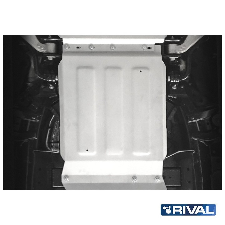 Osłona skrzyni biegów Rival — aluminium 6 mm — Ford Ranger Raptor 2019-2022, Ranger 2011-2015, 2015-2022 - ujęcie 2