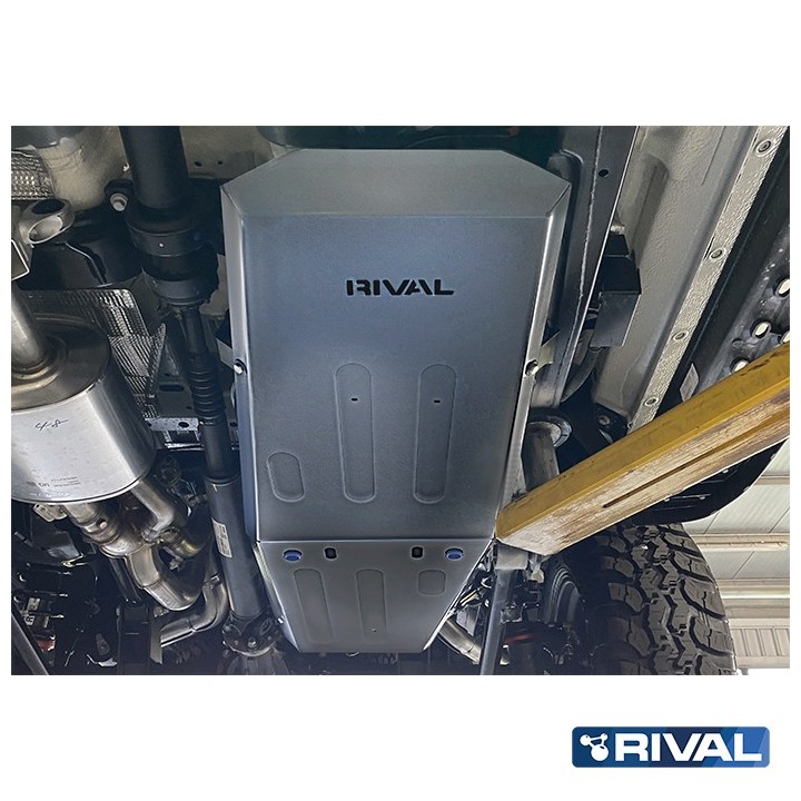 Osłona zbiornika paliwa Rival aluminium 4 mm — Ford Ranger Raptor od 2022, Ford Everest od 2022 - ujęcie 4