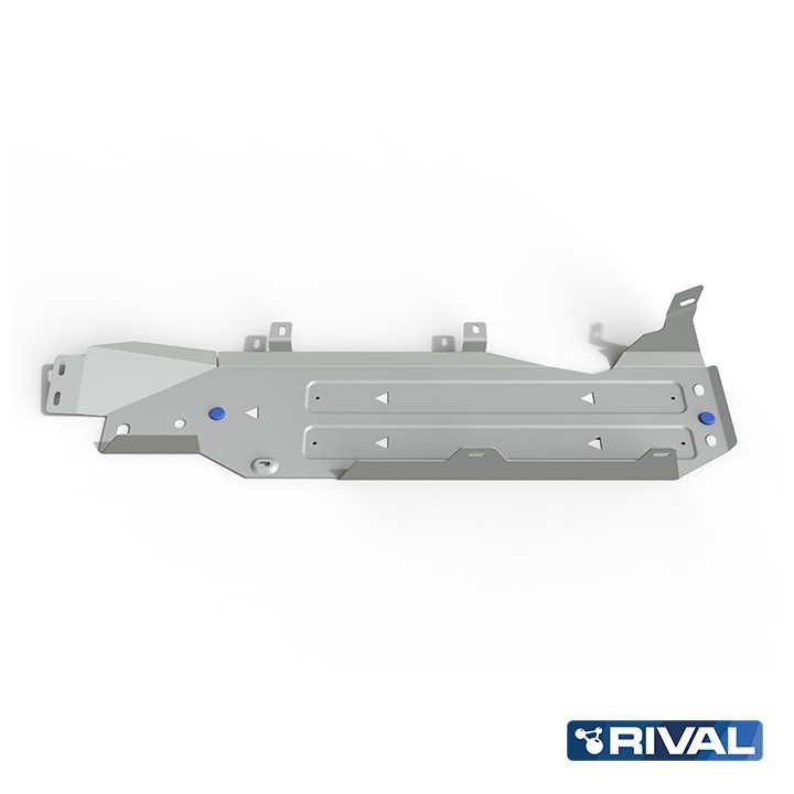Osłona zbiornika paliwa Rival 6 mm — Jeep Wrangler JK 4-drzwiowy 3.6 2012-2018