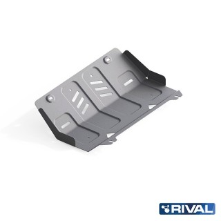 Osłona chłodnicy Rival aluminium 6 mm — Mitsubishi L200 2015-2023, Pajero Sport od 2016, Fiat Fullback 2016-2020