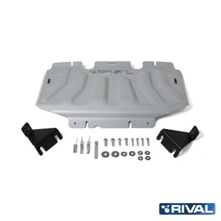Osłona chłodnicy Rival — aluminium 4 mm — Nissan Navara D40 i D23, Pathfinder R51 2004-2021