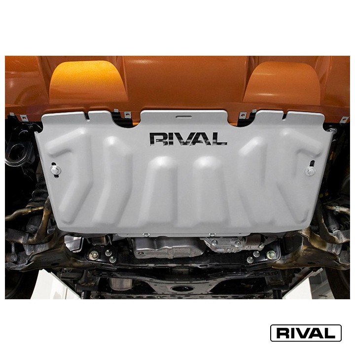 Osłona chłodnicy Rival — aluminium 4 mm — Nissan Navara D40 i D23, Pathfinder R51 2004-2021 - ujęcie 4