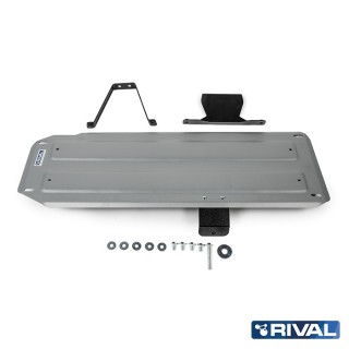 Osłona zbiornika paliwa Rival — aluminium 6 mm — Mitsubishi L200 2006-2023, 2,5 i 2,4 diesel
