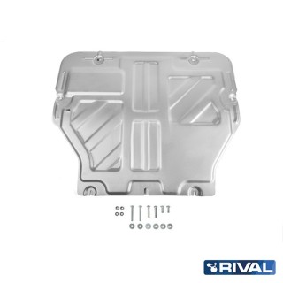 Osłona silnika Rival — aluminium 3 mm — VW Transporter, Caravelle, Multivan 2003-2024