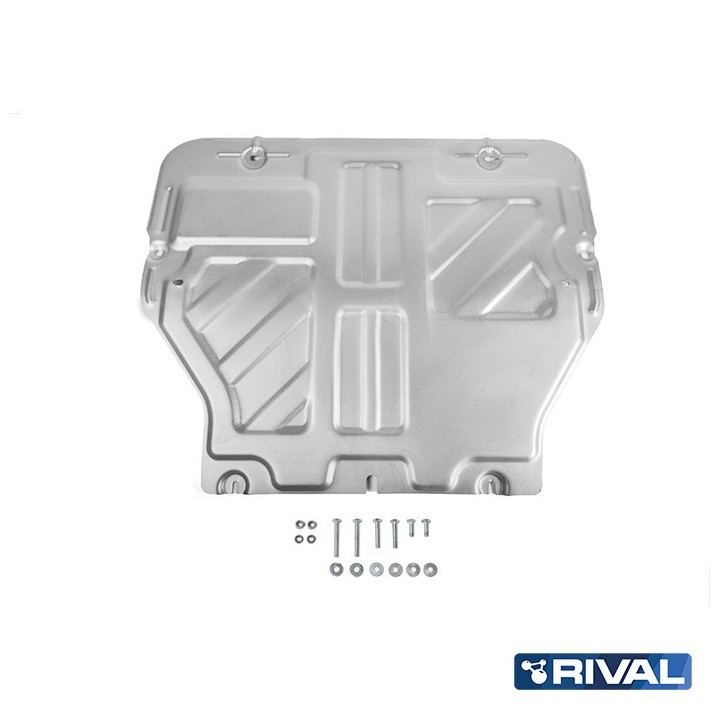 Osłona silnika Rival — aluminium 3 mm — VW Transporter, Caravelle, Multivan 2003-2024