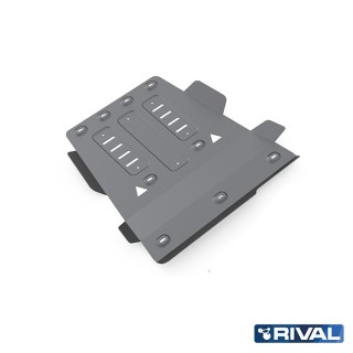 Osłona skrzyni biegów i reduktora Rival — aluminium 4 mm — VW Amarok 2010-2016, 2016-2020 - ujęcie 2