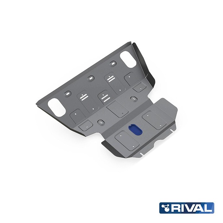 Osłona chłodnicy i silnika Rival — aluminium 4 mm — Toyota Hilux 2005-2011, 2011-2015 - ujęcie 2