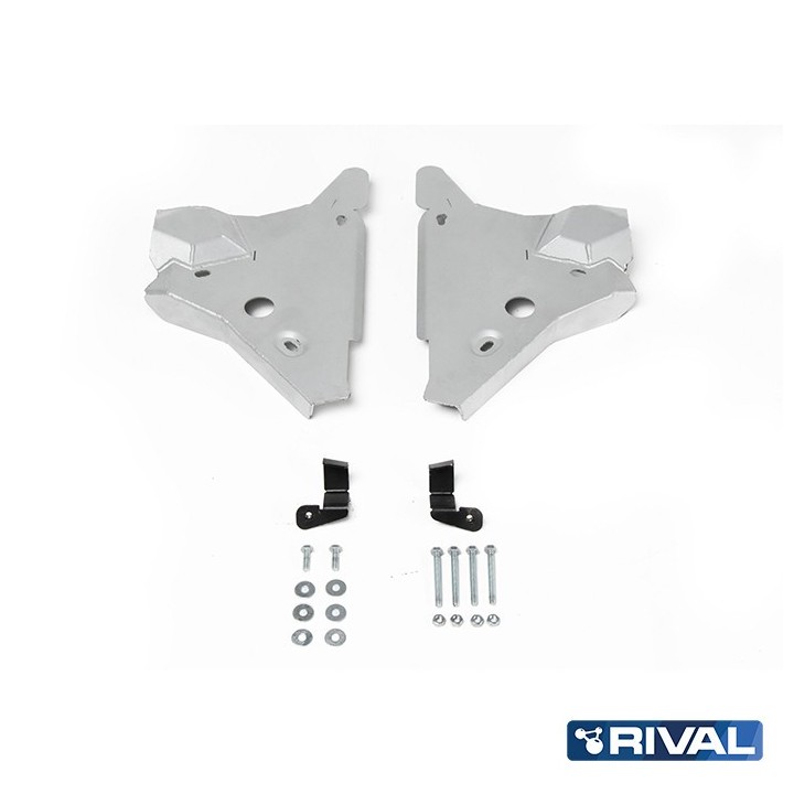 Osłona wahaczy przednich Rival aluminium 6 mm — Nissan Navara (Frontier) D23 2014-2021 2.3d