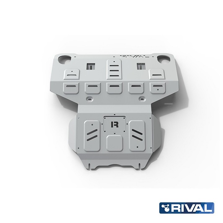 Osłona chłodnicy i silnika Rival aluminium 4 mm — Toyota Hilux od 2015 / Fortuner
