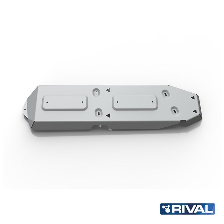 Osłona zbiornika paliwa Rival — aluminium 4 mm — Volkswagen Amarok 2010-2020, 2.0 i 3.0 TDI