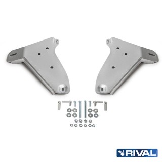 Osłona wahaczy przednich Rival — aluminium 6 mm — VW Amarok 2010-2016, 2016-2020