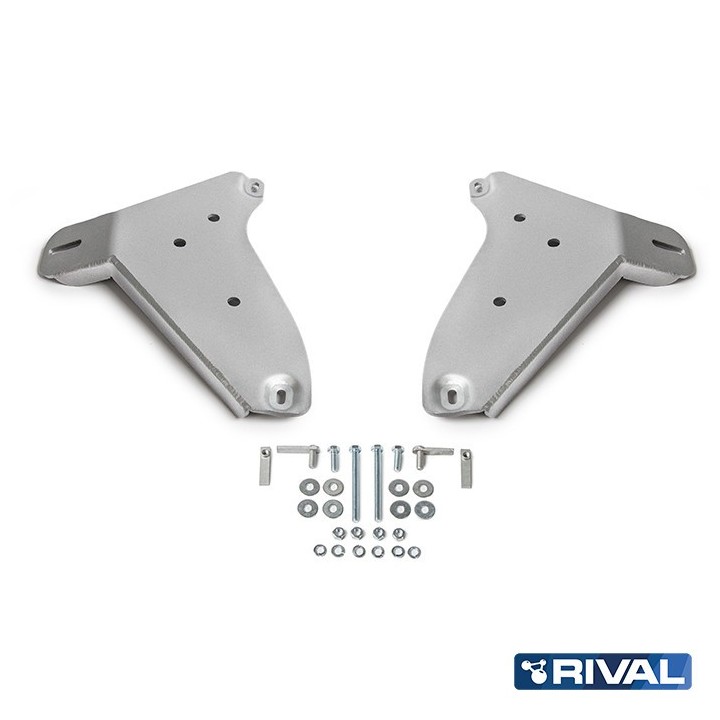 Osłona wahaczy przednich Rival — aluminium 6 mm — VW Amarok 2010-2016, 2016-2020