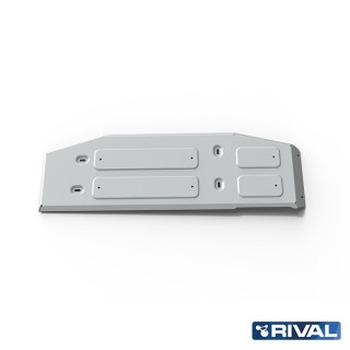 Osłona zbiornika paliwa Rival — aluminium 4 mm — Toyota Hilux Revo 2015-2020, 2020-2025