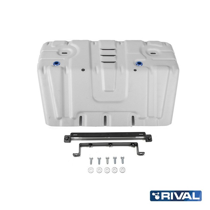 Osłona Rival 4 mm — chłodnica Toyota Prado 150 / silnik Lexus GX 460 2009-2023