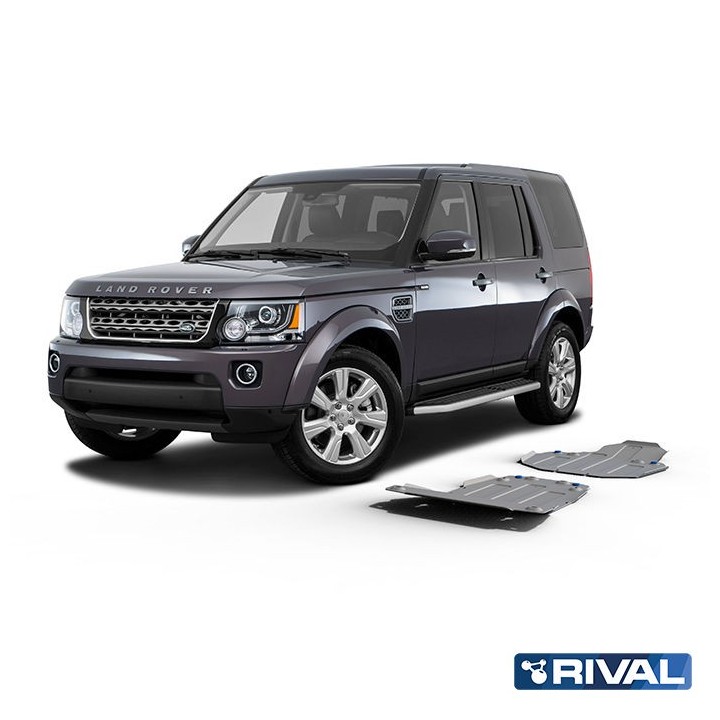Zestaw osłon Rival — chłodnica, silnik, skrzynia, reduktor — Land Rover Discovery IV 2009-2015