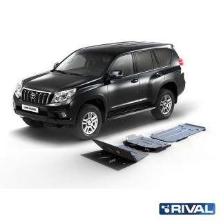 Zestaw osłon Rival — silnik, skrzynia biegów, reduktor — Toyota Land Cruiser Prado 150 / Lexus GX - ujęcie 2