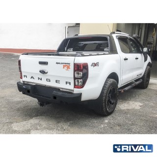 Zderzak tylny aluminiowy Rival bez oświetlenia LED — Ford Ranger 2011-2022 - ujęcie 2