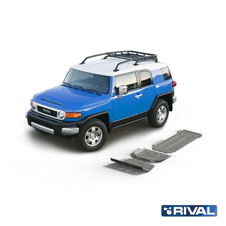 Zestaw osłon Rival — silnik, skrzynia biegów, reduktor — Toyota Land Cruiser Prado 120 / FJ Cruiser - ujęcie 2