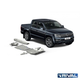 Zestaw osłon Rival — chłodnica, silnik, skrzynia, reduktor, wahacze, zbiornik, dyferencjał — 6 mm — Amarok