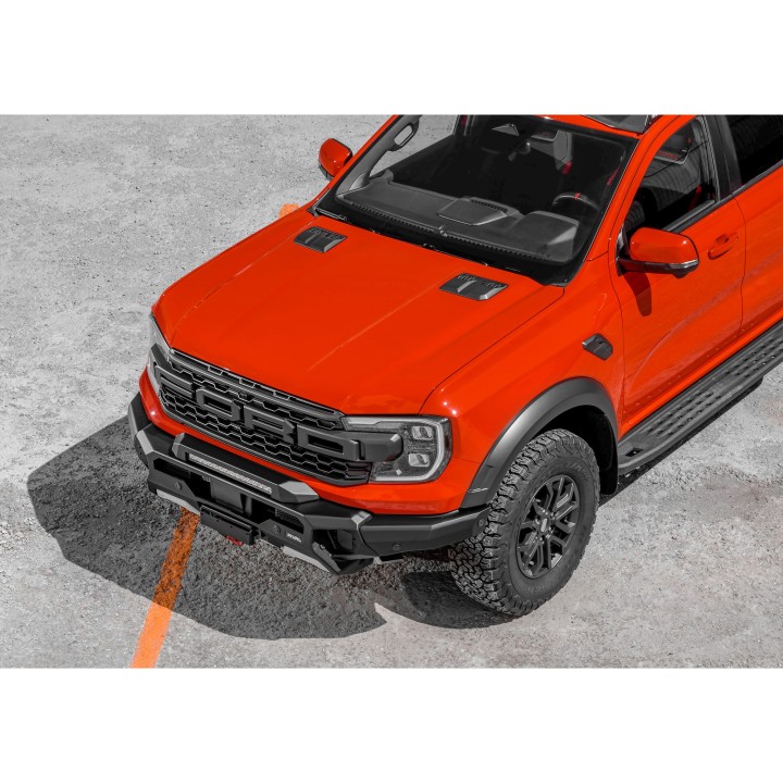 Zderzak przedni aluminiowy Rival 6 mm z oświetleniem LED — Ford Ranger Raptor od 2022 - ujęcie 7