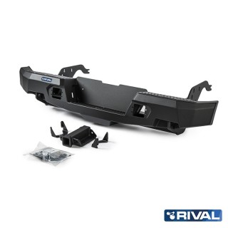 Zderzak tylny aluminiowy Rival z oświetleniem LED — Ford Ranger 2011-2022 - ujęcie 2