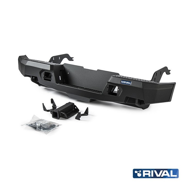 Zderzak tylny aluminiowy Rival z oświetleniem LED — Ford Ranger 2011-2022 - ujęcie 3